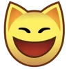 😆 Эмодзи «💕 Набор эмоджи с эмоциями из котеек» для Telegram