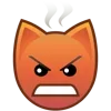 😡 Эмодзи «💕 Набор эмоджи с эмоциями из котеек» для Telegram