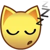 😪 Эмодзи «💕 Набор эмоджи с эмоциями из котеек» для Telegram