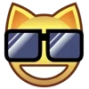 😎 Эмодзи «💕 Набор эмоджи с эмоциями из котеек» для Telegram