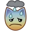 😭 Эмодзи «💕 Набор эмоджи с эмоциями из котеек» для Telegram