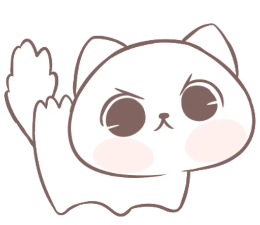 Стикерпак being kitten для Telegram — скачать