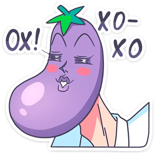🍆 Стикер «Итоги недели» для Telegram