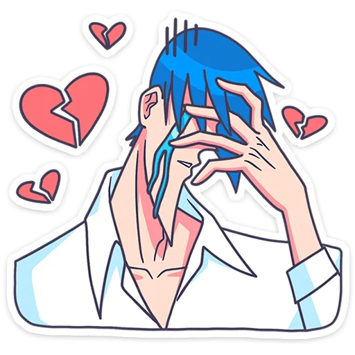 💔 Стикер «Итоги недели» для Telegram