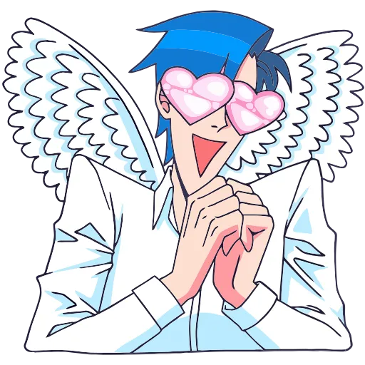 😍 Эмодзи «Акихико семпай» для Telegram