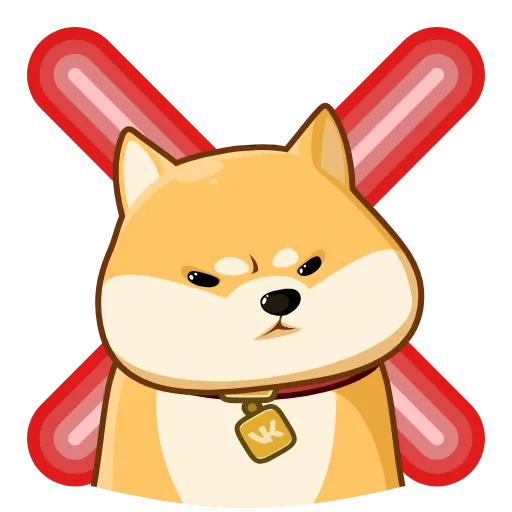 🙅‍♀️ Стикер «Akio» для Telegram