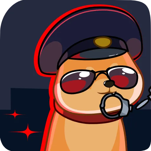 👮 Стикер «Akio» для Telegram