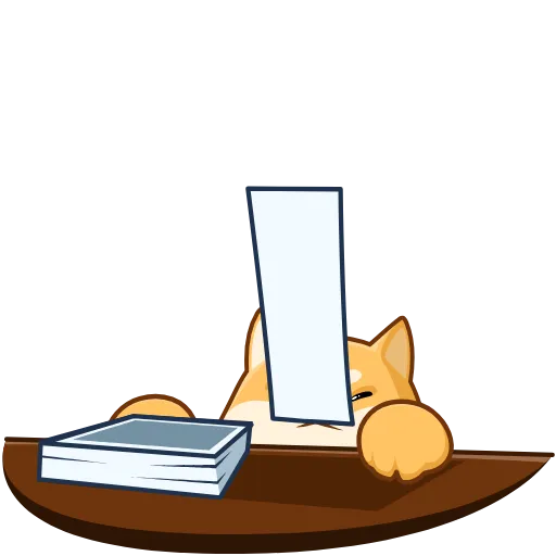 📃 Стикер «Akio» для Telegram