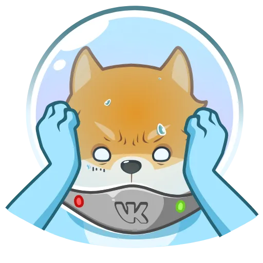😓 Эмодзи «Космический Рейнджер Акио» для Telegram