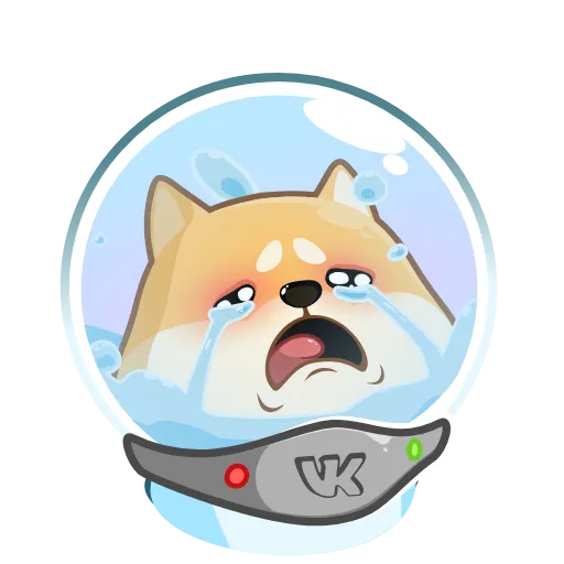 😭 Эмодзи «Космический Рейнджер Акио» для Telegram