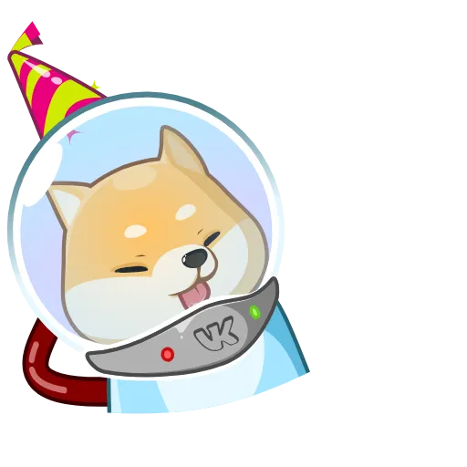 🥳 Эмодзи «Космический Рейнджер Акио» для Telegram