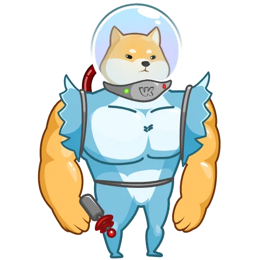 💪 Эмодзи «Космический Рейнджер Акио» для Telegram