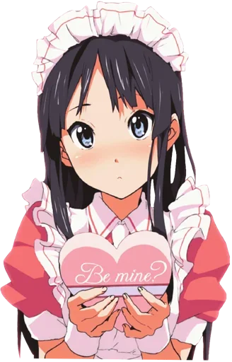 Стикерпак Akiyama Mio для Telegram — скачать