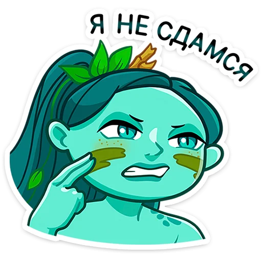 💪 Стикер «Акки» для Telegram