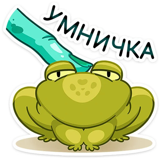🐸 Стикер «Акки» для Telegram