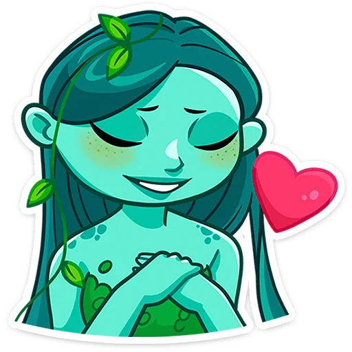 ❤ Стикер «Акки» для Telegram