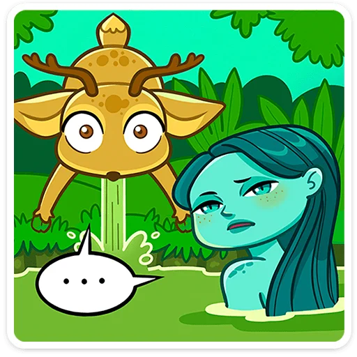 😳 Стикер «Акки» для Telegram