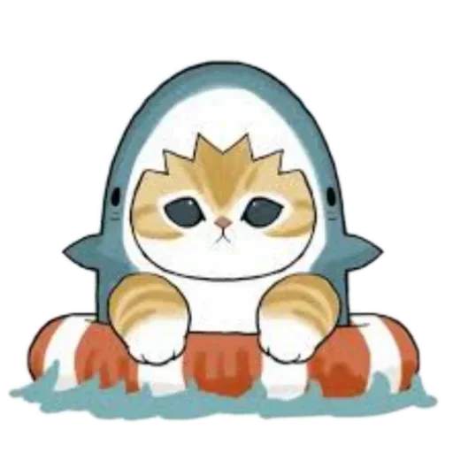 Стикерпак Акула для Telegram — скачать