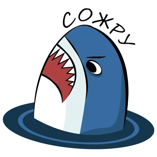 😉 Стикер «Акулка из Икеи» для Telegram