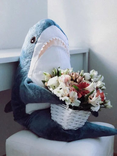 💐 Стикер «Акулка mood» для Telegram