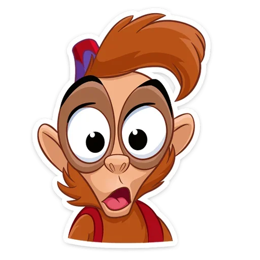 😳 Стикер «​​​​Аладдин и его друзья» для Telegram