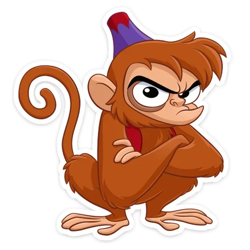 😡 Стикер «​​​​Аладдин и его друзья» для Telegram