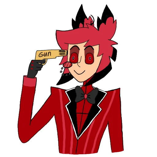 🔪 Стикер «Alastor» для Telegram