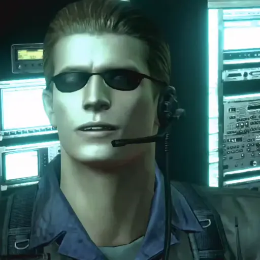 Стикер «Albert Wesker» для Telegram