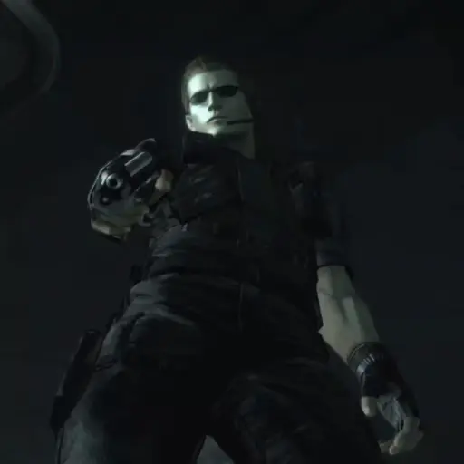 Стикер «Albert Wesker» для Telegram