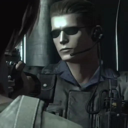 Стикер «Albert Wesker» для Telegram