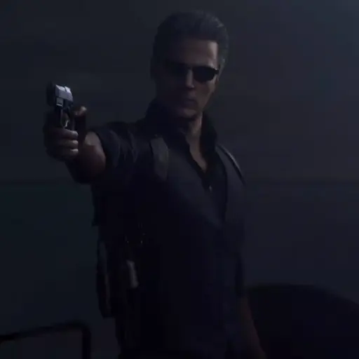 Стикер «Albert Wesker» для Telegram