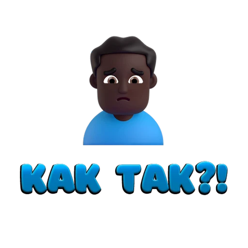 😟 Стикер «» для Telegram