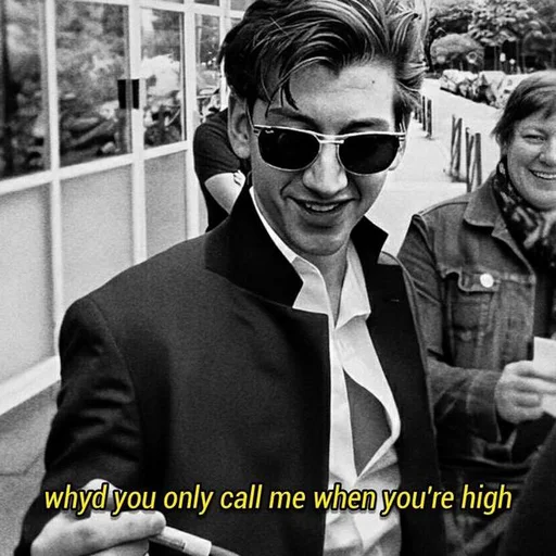 📞 Стикер «Alex Turner» для Telegram