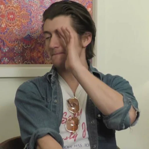 🤭 Стикер «Alex Turner» для Telegram