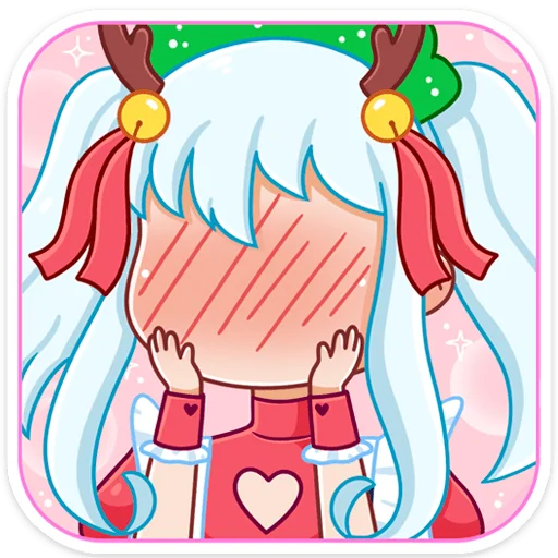 🙈 Стикер «Алекса Клаус» для Telegram