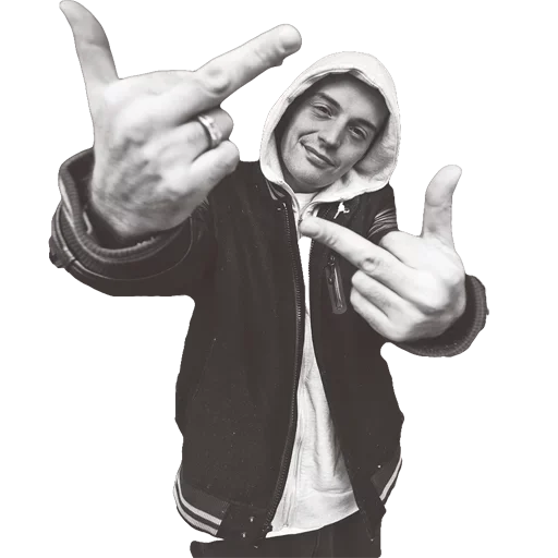 🖕 Стикер «GUF» для Telegram