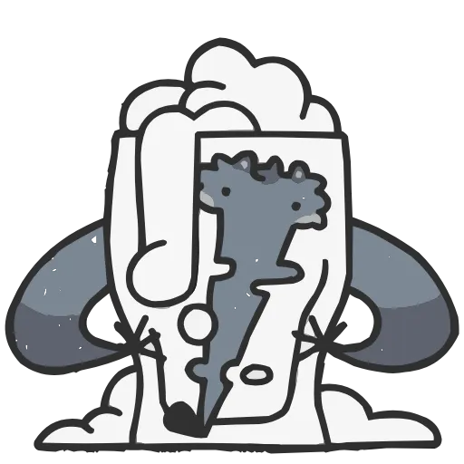 🤩 Эмодзи «Волчара Альфа» для Telegram