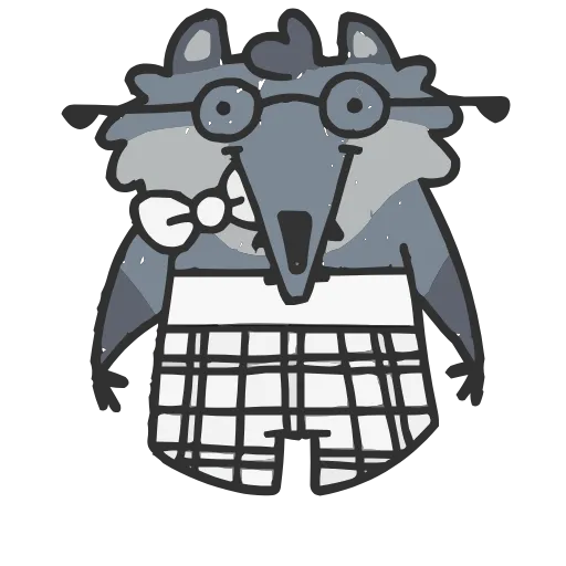 🤩 Эмодзи «Волчара Альфа» для Telegram