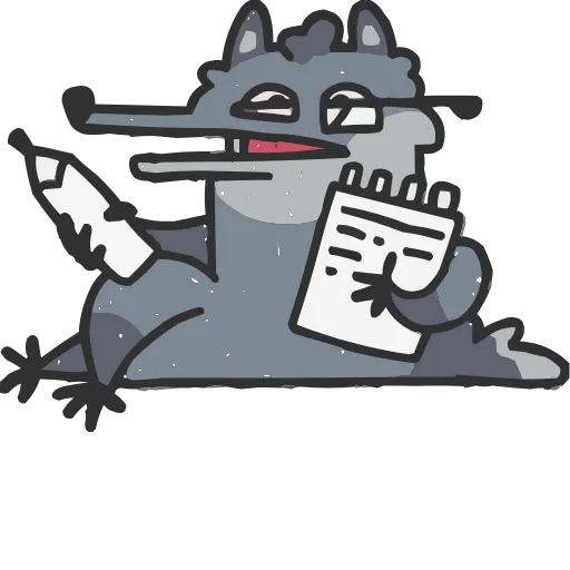 🤩 Эмодзи «Волчара Альфа» для Telegram