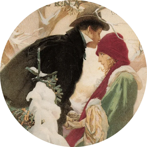Стикерпак Alfons Mucha для Telegram — скачать