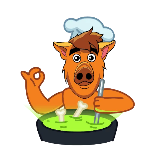 👨‍🍳 Стикер «ALF» для Telegram