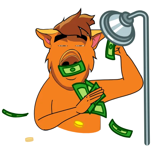 🚿 Стикер «ALF» для Telegram