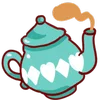 🫖 Эмодзи «Alice in Wonderland» для Telegram
