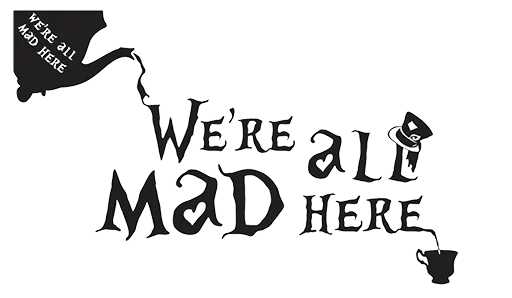 😜 Стикер «Alice in Wonderland» для Telegram