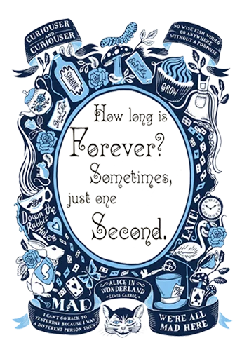 👍 Стикер «Alice in Wonderland» для Telegram