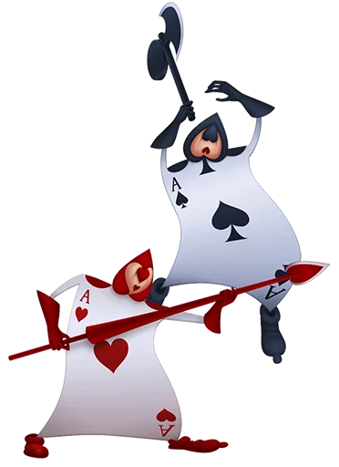 😡 Стикер «Alice in Wonderland» для Telegram