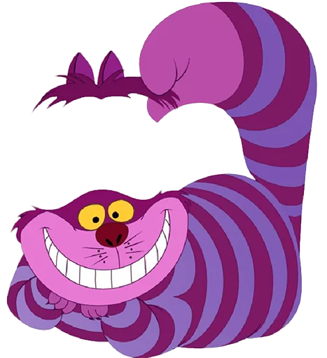 😜 Стикер «Alice in Wonderland» для Telegram