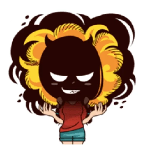 🌻 Стикер «Alice 1» для Telegram