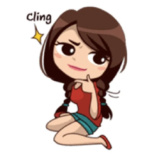🌻 Стикер «Alice 1» для Telegram