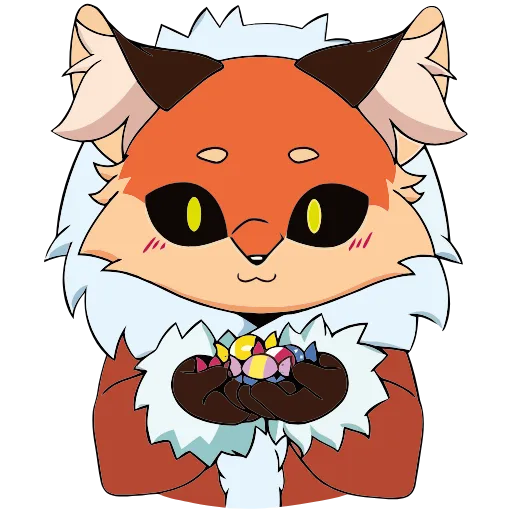 🍬 Эмодзи «Лиса Алиса» для Telegram